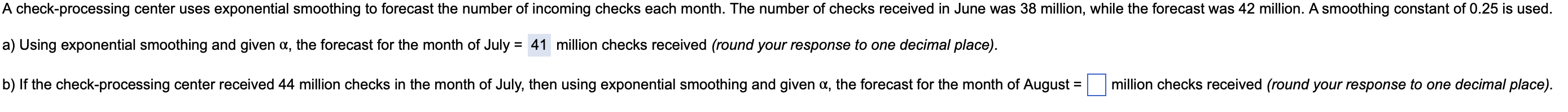 4.1.5 Question Below A check-processing center