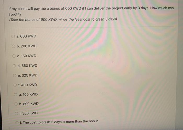 Based on the information given in the Table