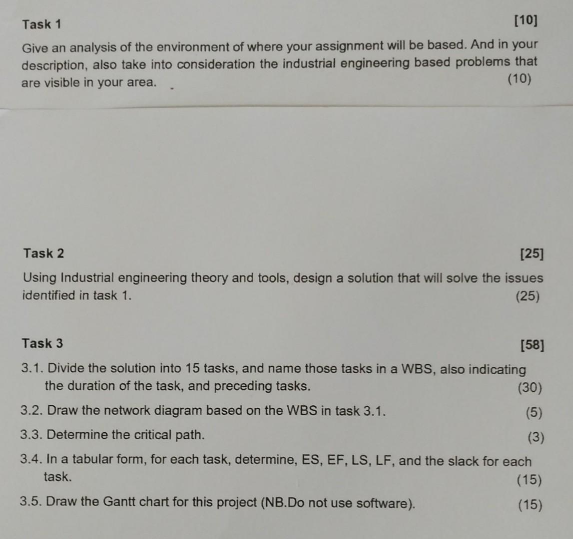 I need answers for task 2 & task 3 Task 1
