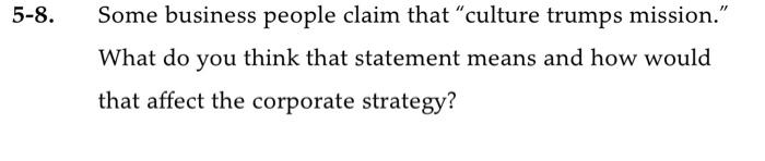 plz solve 5-5,5-8 5-5. Relate the five basic