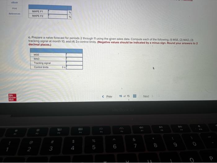 Two independent methods of forecasting based on