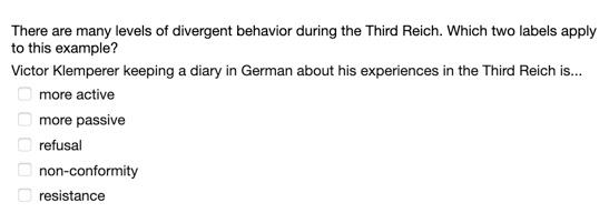 There are many levels of divergent behavior