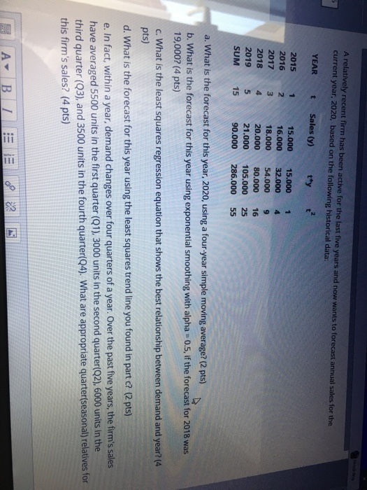 A relatively recent firm has been active for the