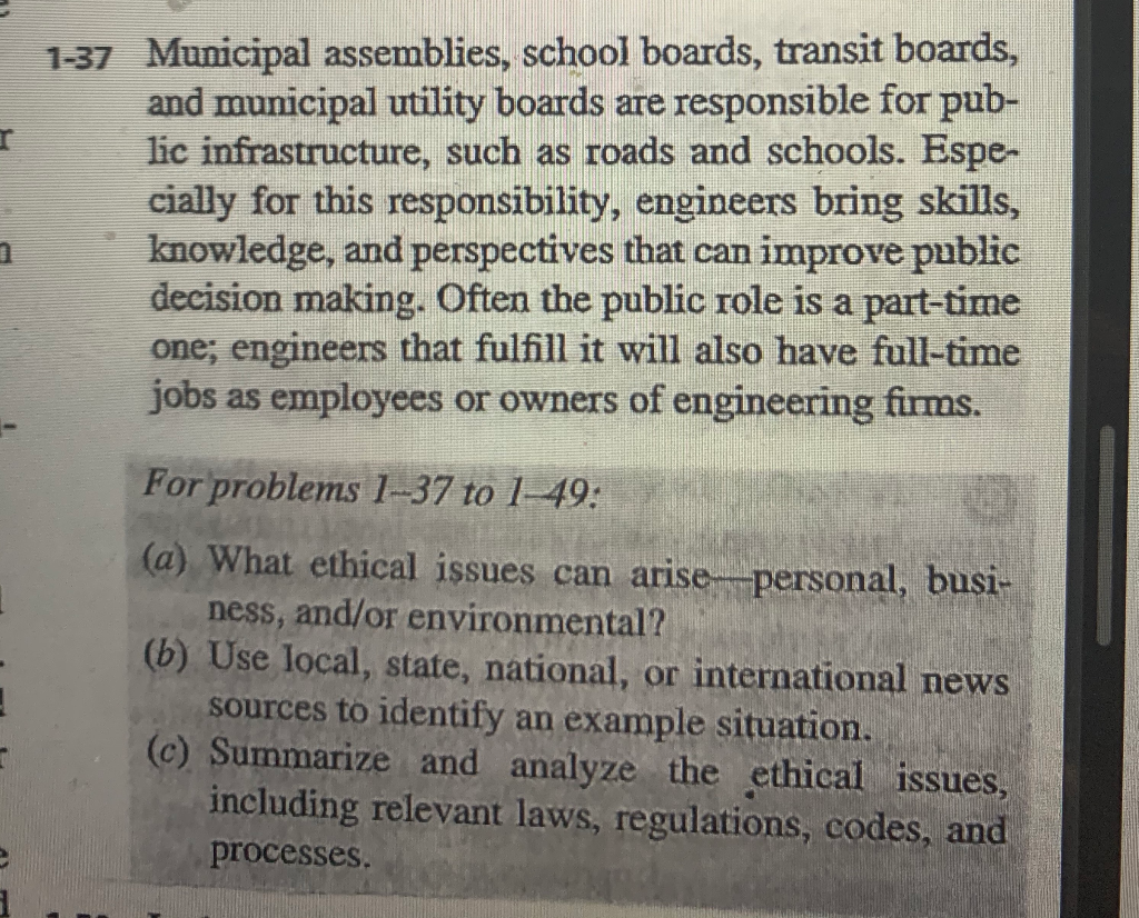 1-37 Municipal assemblies, school boards, transit