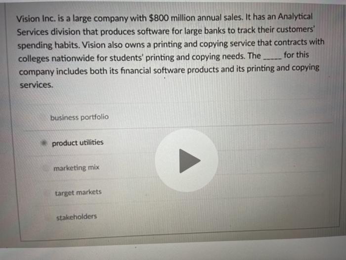 Which of the following statements about value is