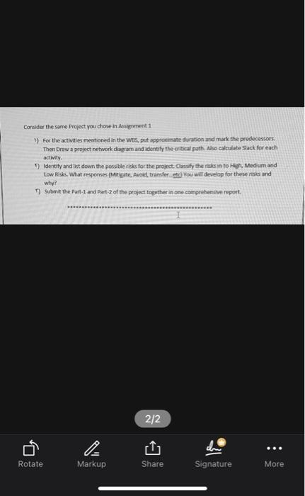 I need the answer in 1 hour PROJECT OBJECTIVE To