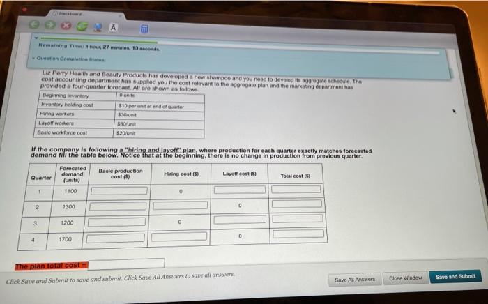 Hemaining Time 1 hour, 27 minutes, 10 de Liz