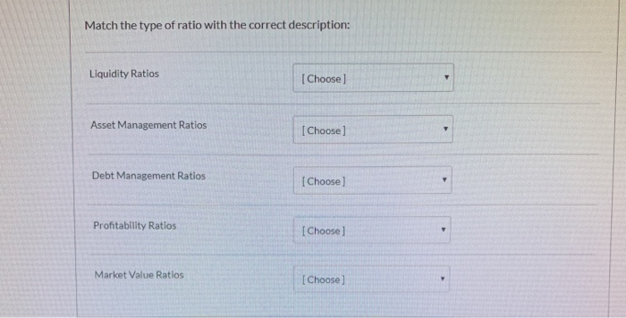 The answer options for the second question is the