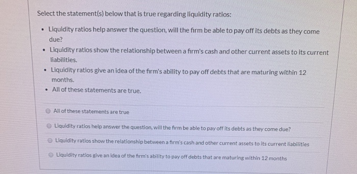 The answer options for the second question is the