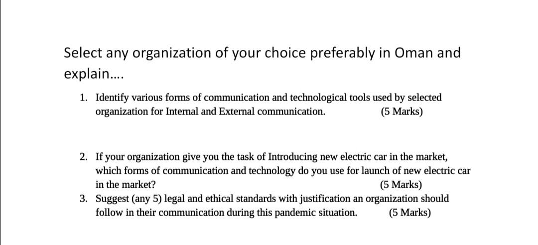 Identify various forms of communication and
