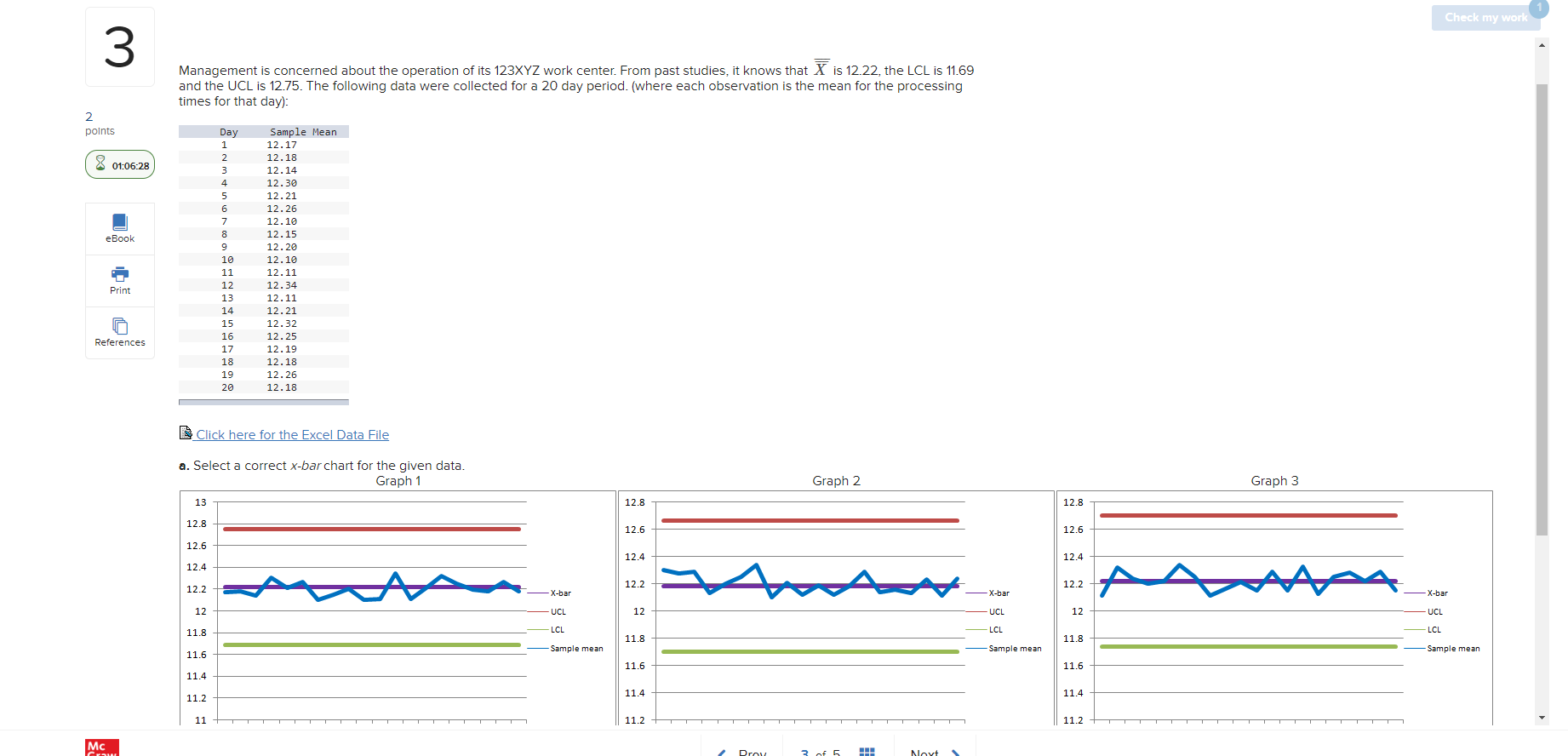 Check my work 3 Management is concerned about the