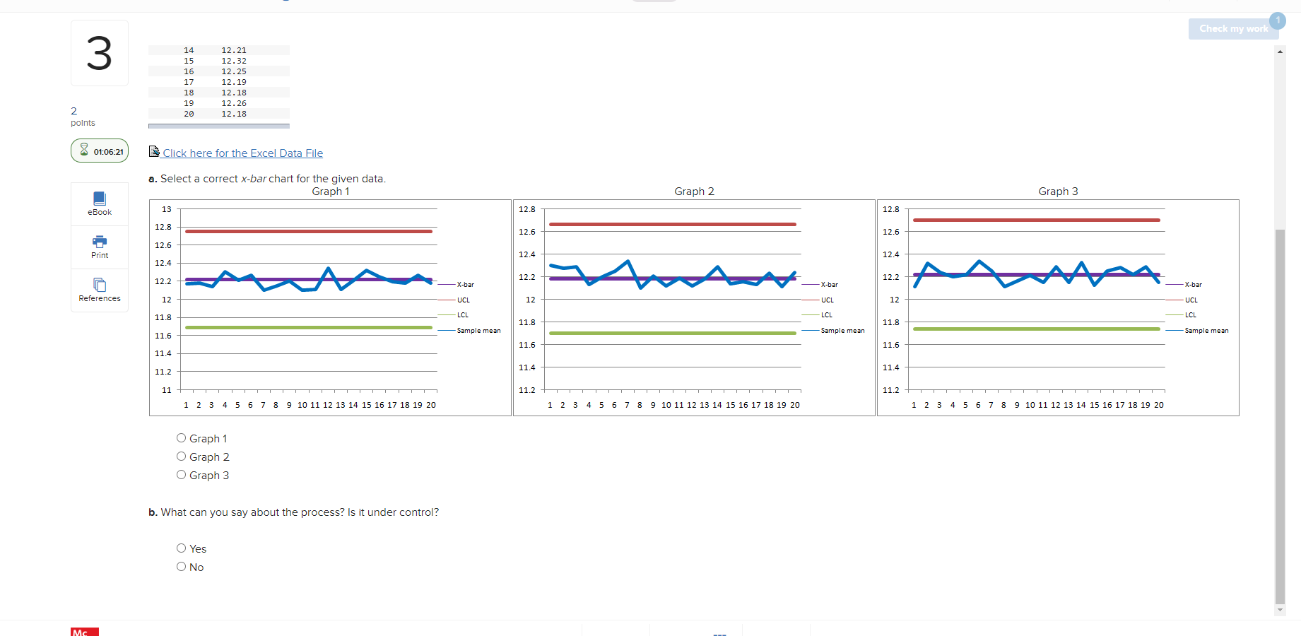Check my work 3 Management is concerned about the