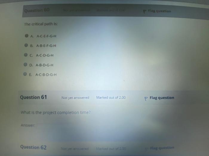 janice must complete the activities in the