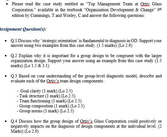 please help with this Please read the case study