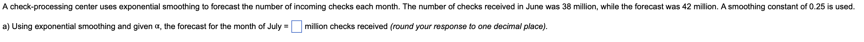 4.1.5 Question Below A check-processing center