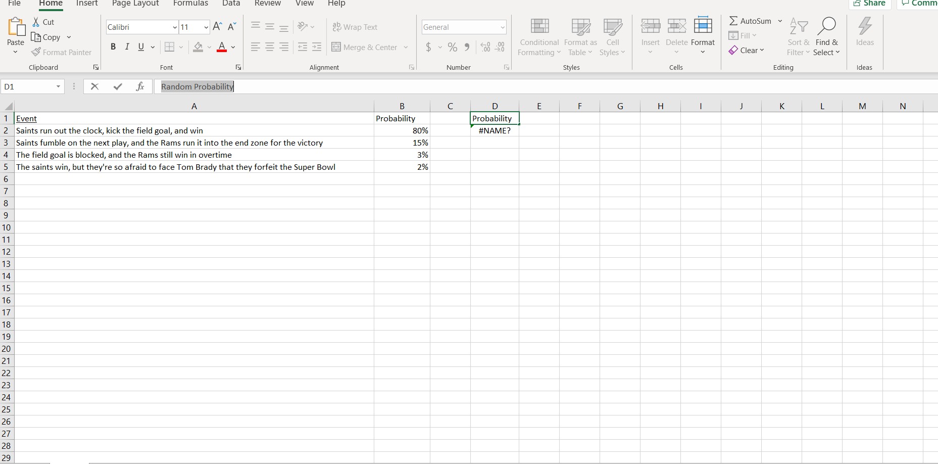 I have no idea what formula do I need to put in