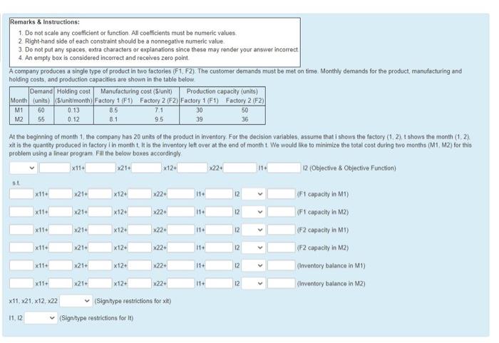 Remarks & Instructions: 1. Do not scale any