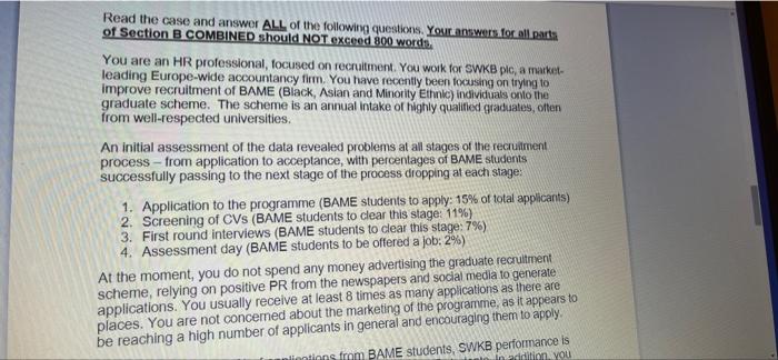 answer any you can thanks Read the case and