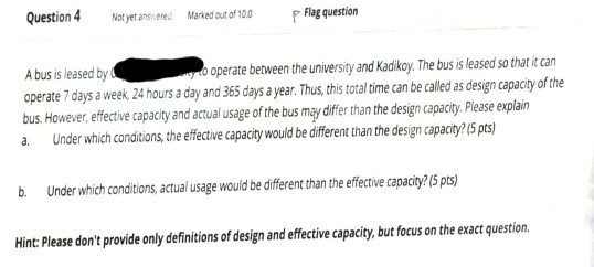 please show full work Question 4 Not yet ansered