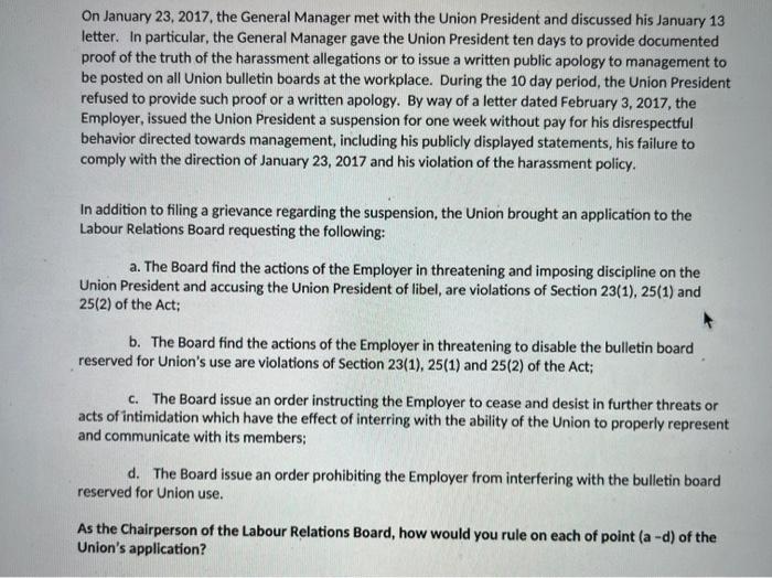 Rule on points a-d for the case study below For a