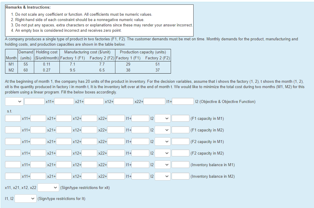 Remarks & Instructions: 1. Do not scale any