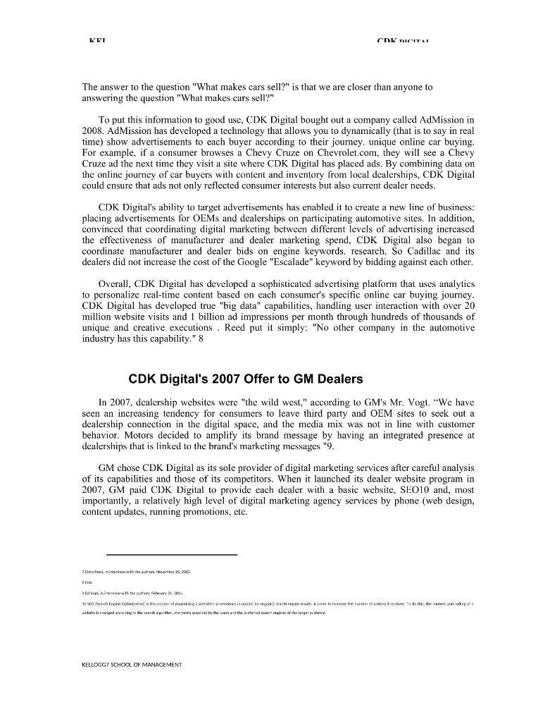 how can CDK Digital leverage its core