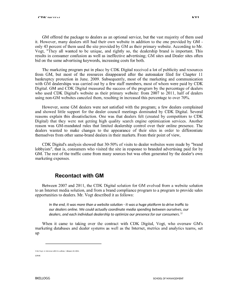 how can CDK Digital leverage its core