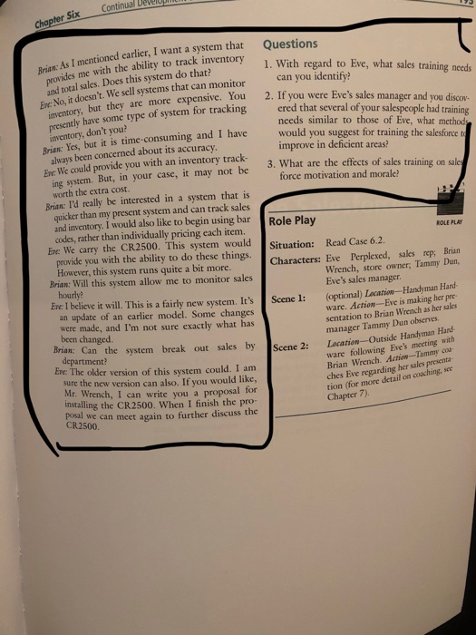 Case 6.2 Developing the Salesforce Part Three to