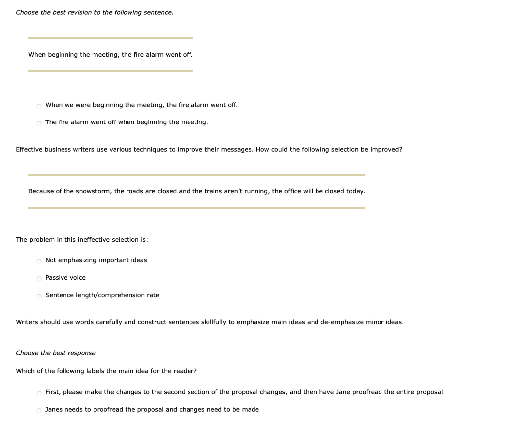 You can improve your message by using mechanical