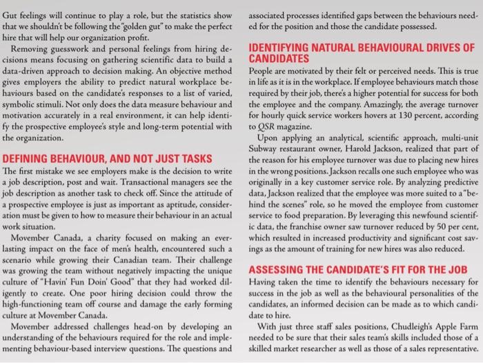 What were the key messages? What were the