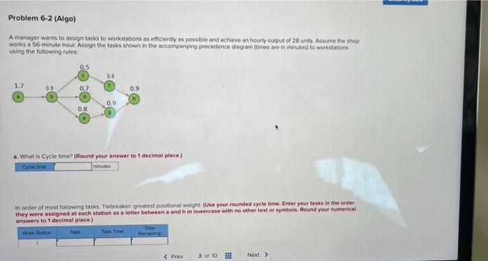 hi i need help with this problem!! Problem 6-2