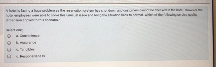 A hotel is facing a huge problem as the