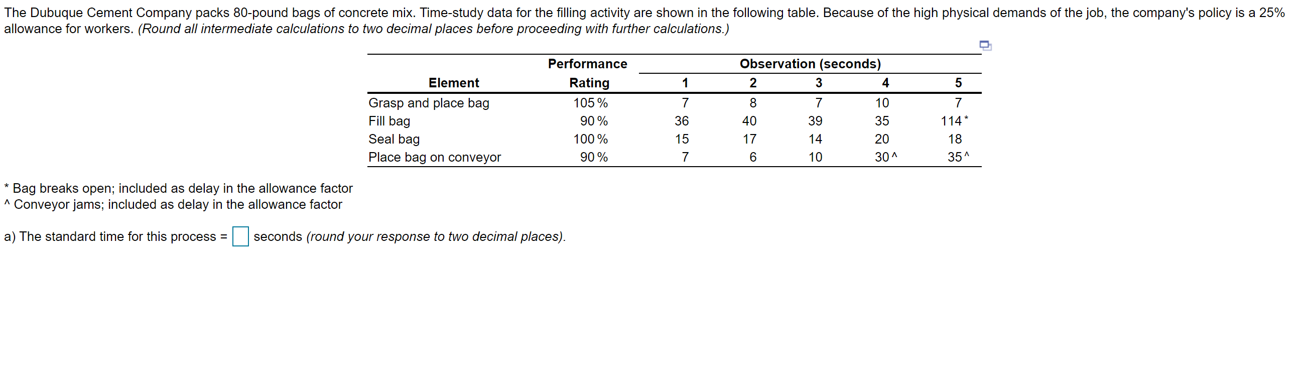 The Dubuque Cement Company packs 80-pound bags of