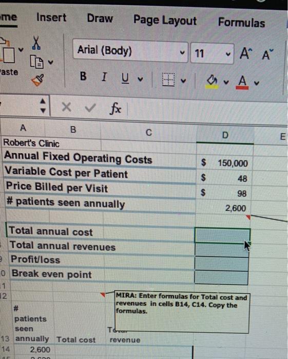what formulas go here? -me Insert Draw Page
