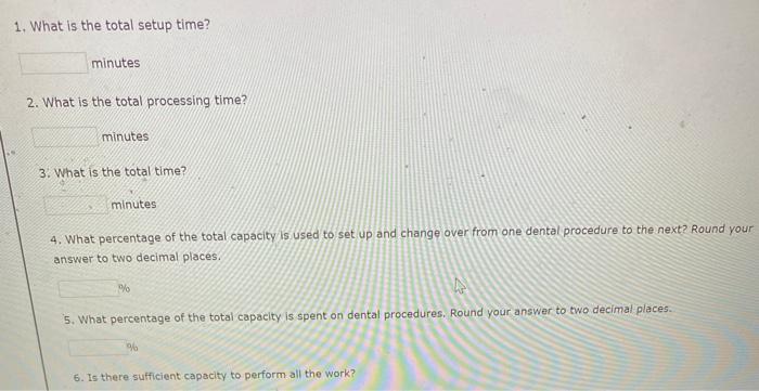 need help please A typical dentist's office has a