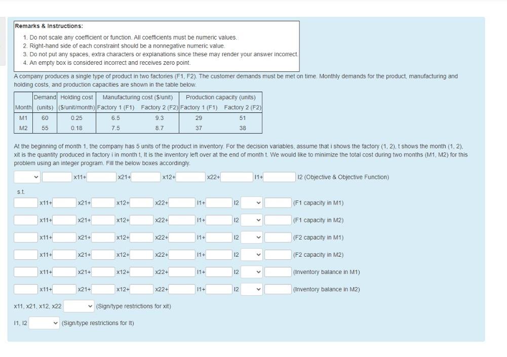 Remarks & Instructions: 1. Do not scale any