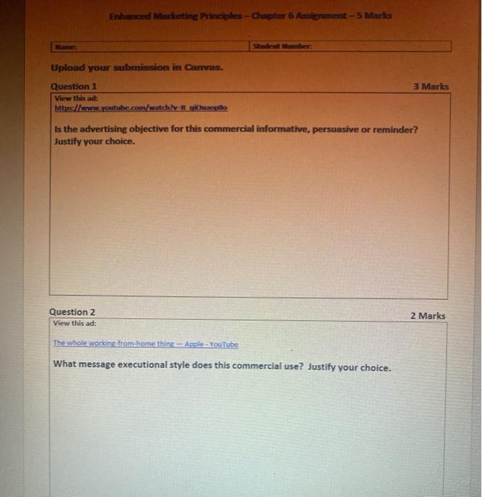Enhanced Marketing Principles - Chapter 6