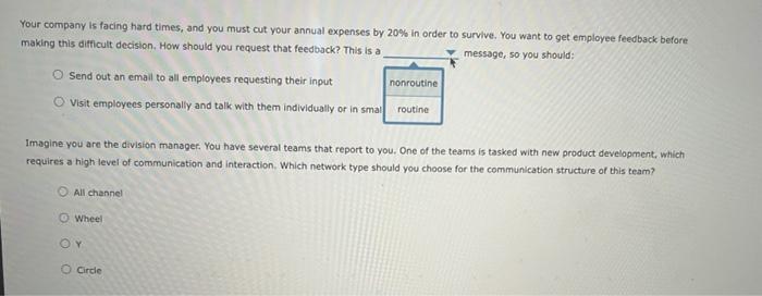 Please answer the following questions You will