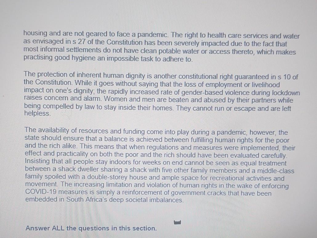 Carefully read the case study below. Government's