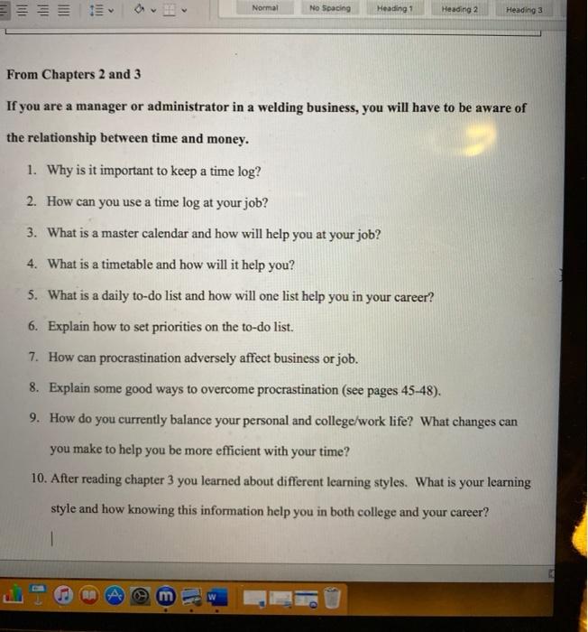Normal No Spacing Heading 1 Heading 2 Heading 3