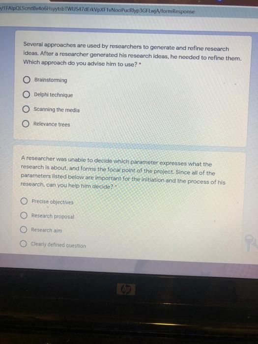 A practitioner researcher considered the focus of