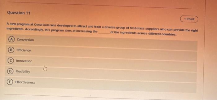 Please, quickly Question 14 1 1 Point Christina,