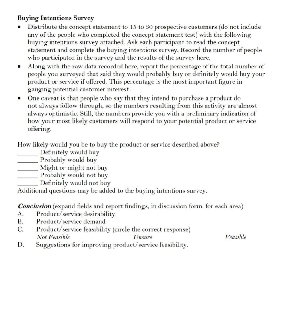 Full Feasibility Analysis Introduction A. B. C.
