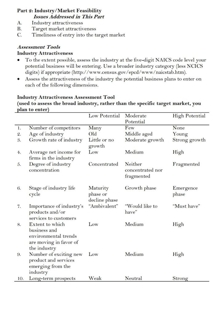 Full Feasibility Analysis Introduction A. B. C.