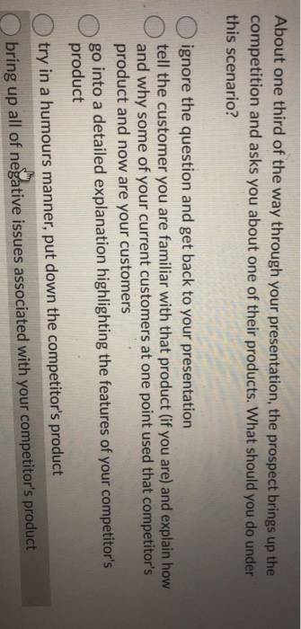 About one third of the way through your