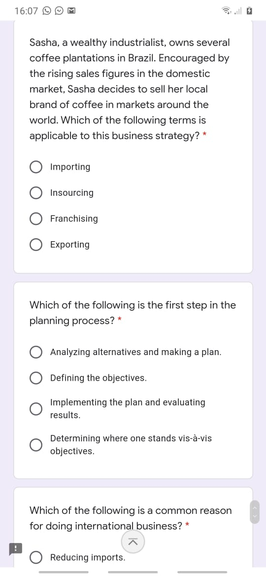 16:07 0 M Sasha, a wealthy industrialist, owns