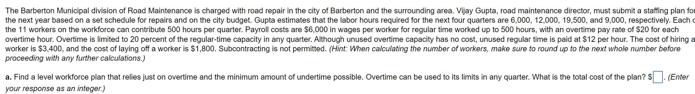 proceeding with any further calculations.) (Enter