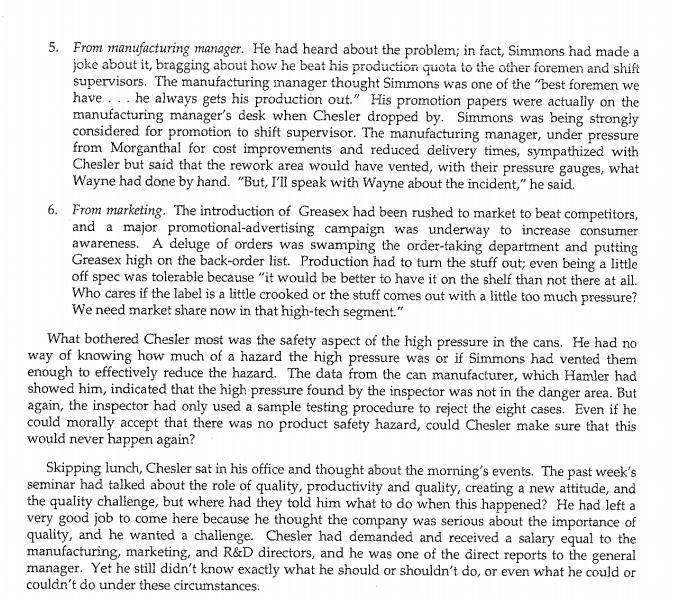 Choose a TQM tool or technique and describe its