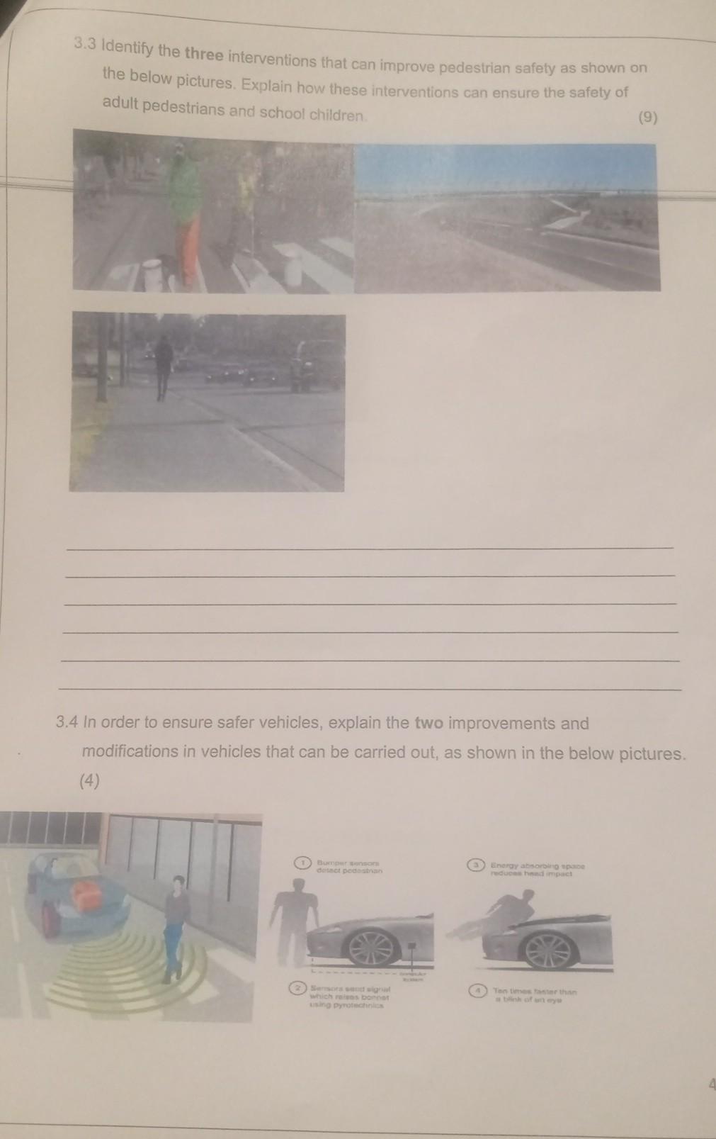 3.3 Identify the three interventions that can