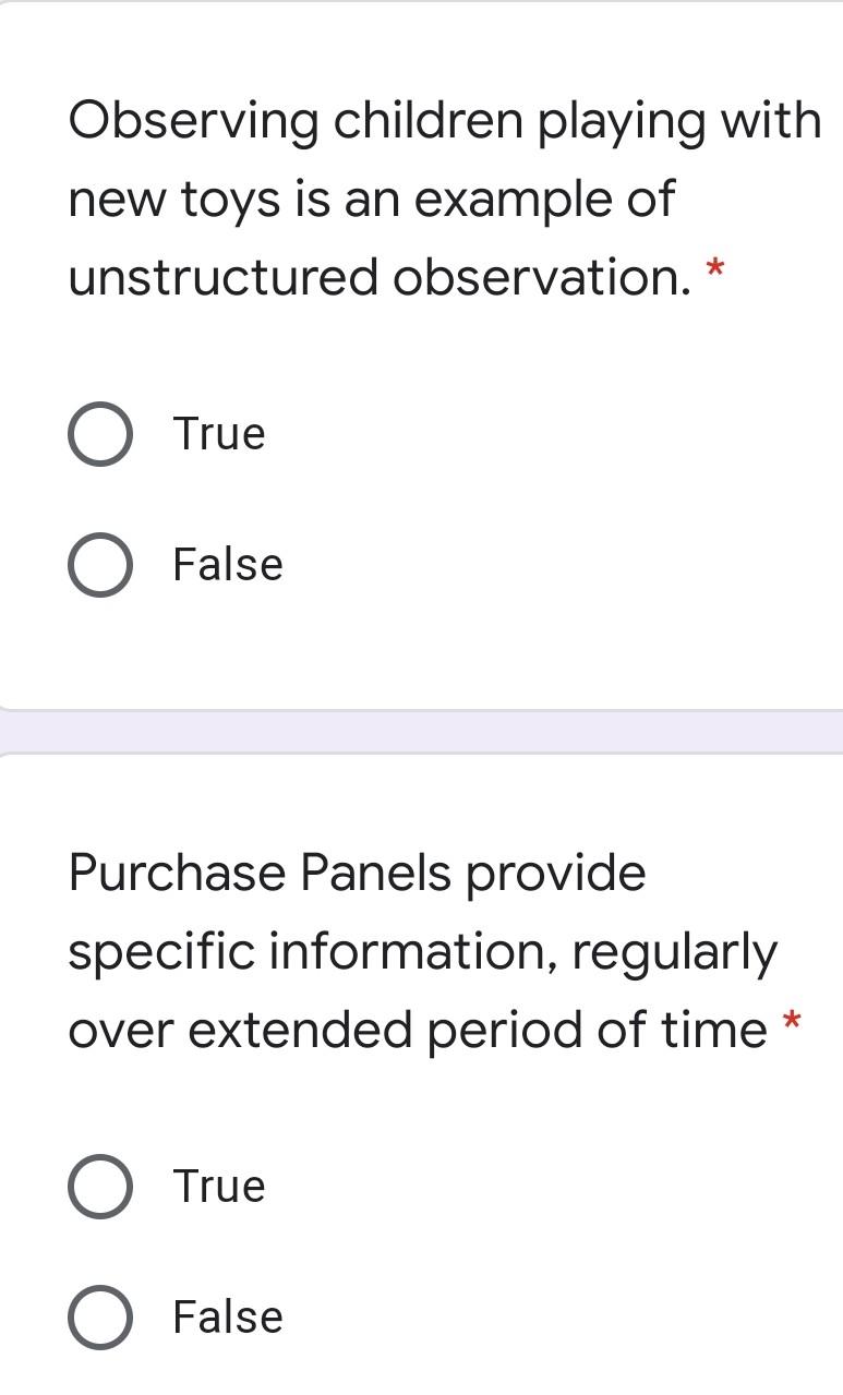 Observing children playing with new toys is an